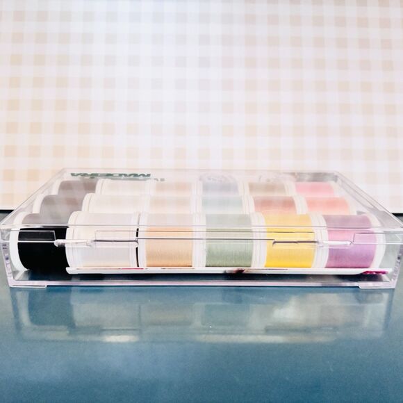 Madeira Cotona 100% Cotton Embroidery Thread Set 18x200m Spools Made in Germany - Picture 5 of 10